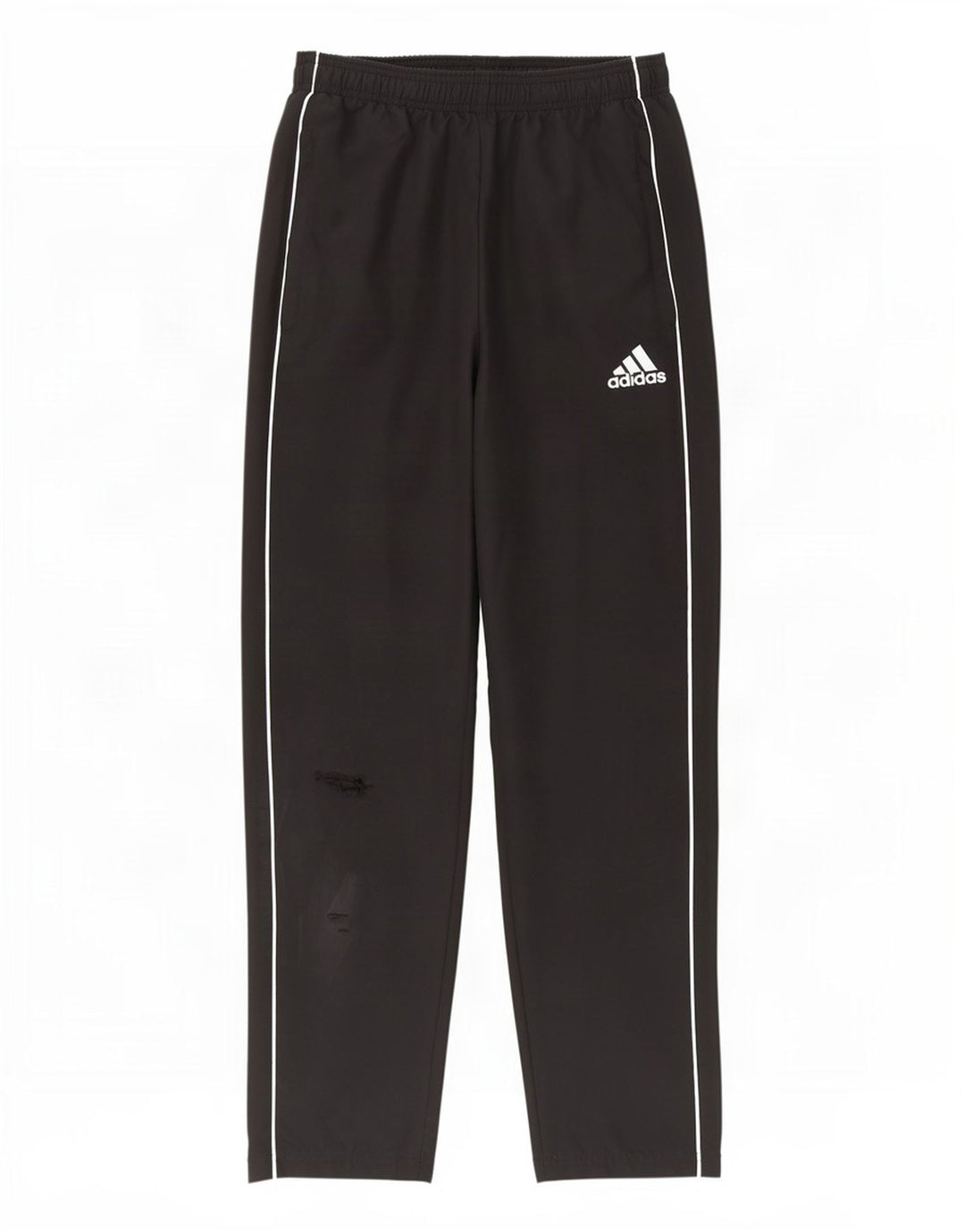 Adidas Boys Tracksuit Trousers 13-14 Years Black Polyester