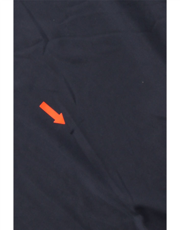 Lotto Boys Pullover Tracksuit Top 15-16 Years XL Navy Blue Polyester
