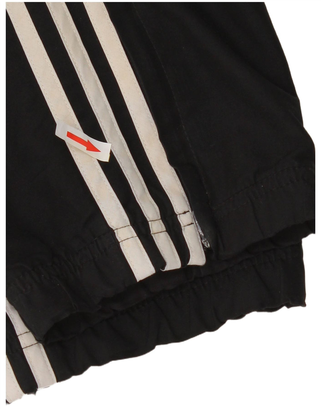 Adidas Mens Tracksuit Trousers Joggers Medium Black Colourblock Polyester