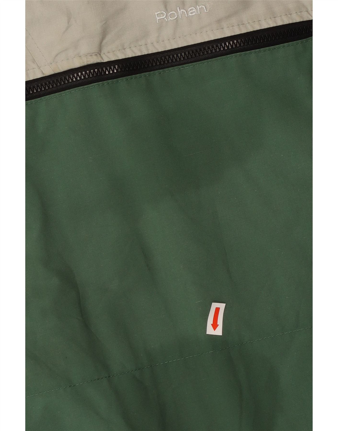 ROHAN Mens Pullover Windbreaker Jacket UK 36 Small Green Colourblock