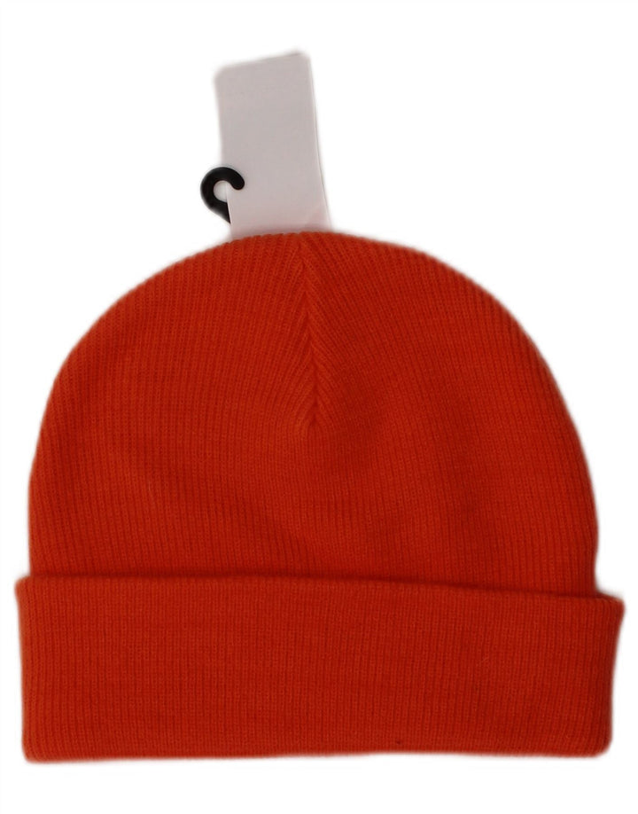 Vans Mens Graphic Knit Beanie Hat One Size Orange Acrylic