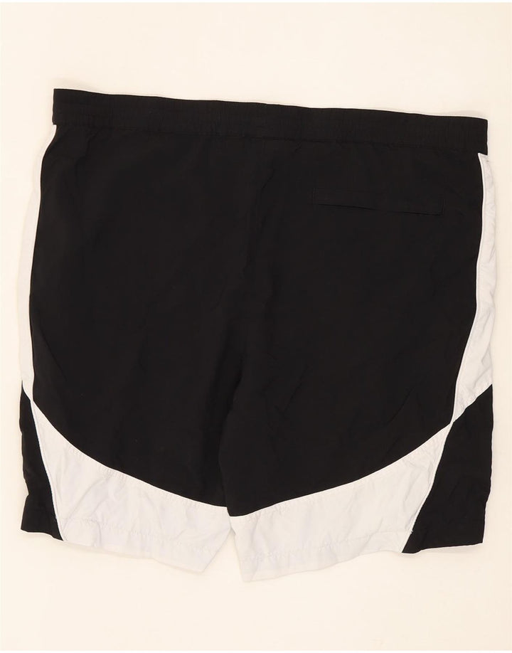 ELLESSE Mens Sport Shorts Medium  Black Colourblock Polyester Vintage Ellesse and Second-Hand Ellesse from Messina Hembry 