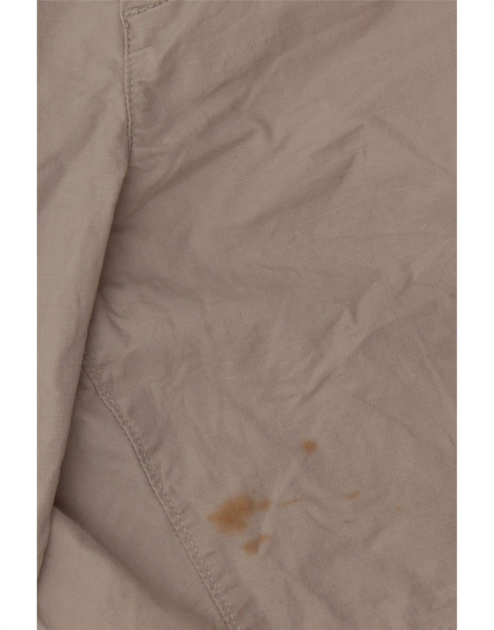 EDDIE BAUER Womens Cargo Shorts US 16 2XL W38 Grey Cotton