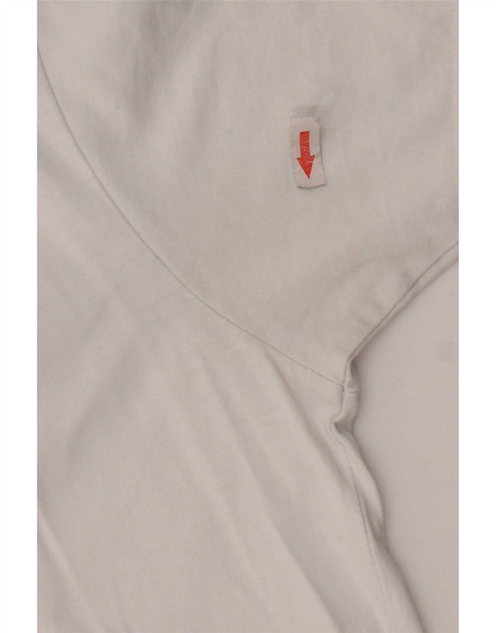 Ellesse Mens Graphic T-Shirt Top Small White Colourblock