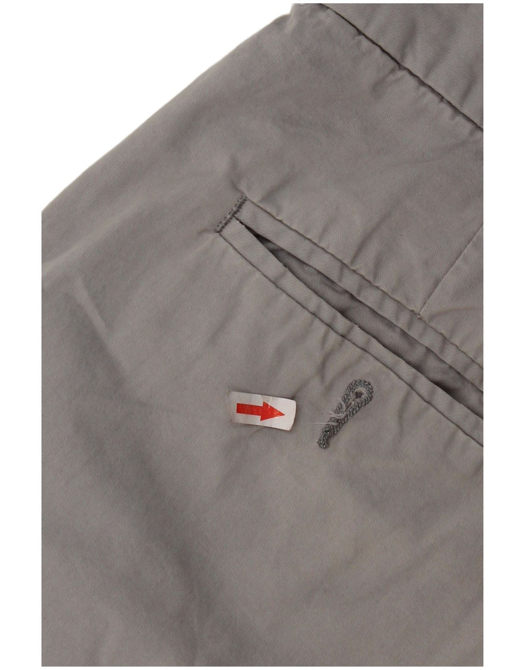 French Connection Mens Chino Shorts W34 Large Grey Cotton