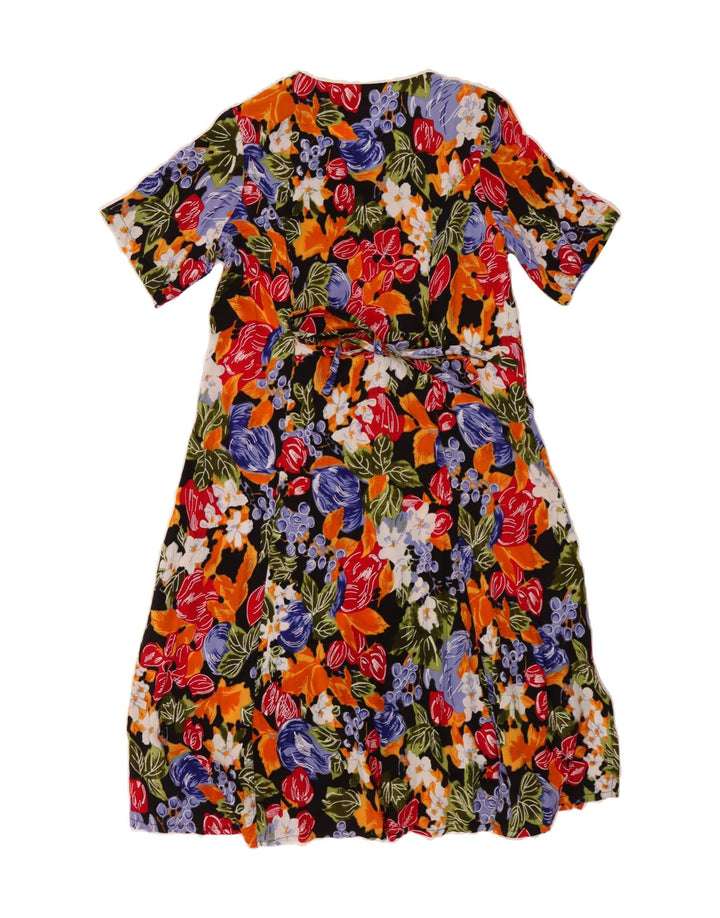 BLANCHEPORTE Womens Short Sleeve Shirt Dress IT 46 Large Multicoloured Vintage Blancheporte and Second-Hand Blancheporte from Messina Hembry 