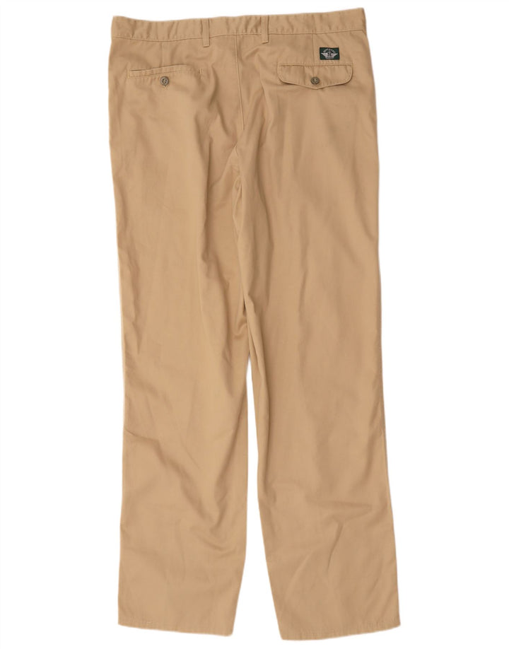 Dockers Mens Pegged Chino Trousers W38 L34 Beige