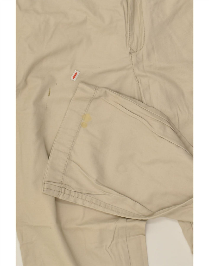 TOMMY HILFIGER Mens Straight Chino Trousers W33 L32 Beige Cotton | Vintage Tommy Hilfiger | Thrift | Second-Hand Tommy Hilfiger | Used Clothing | Messina Hembry 