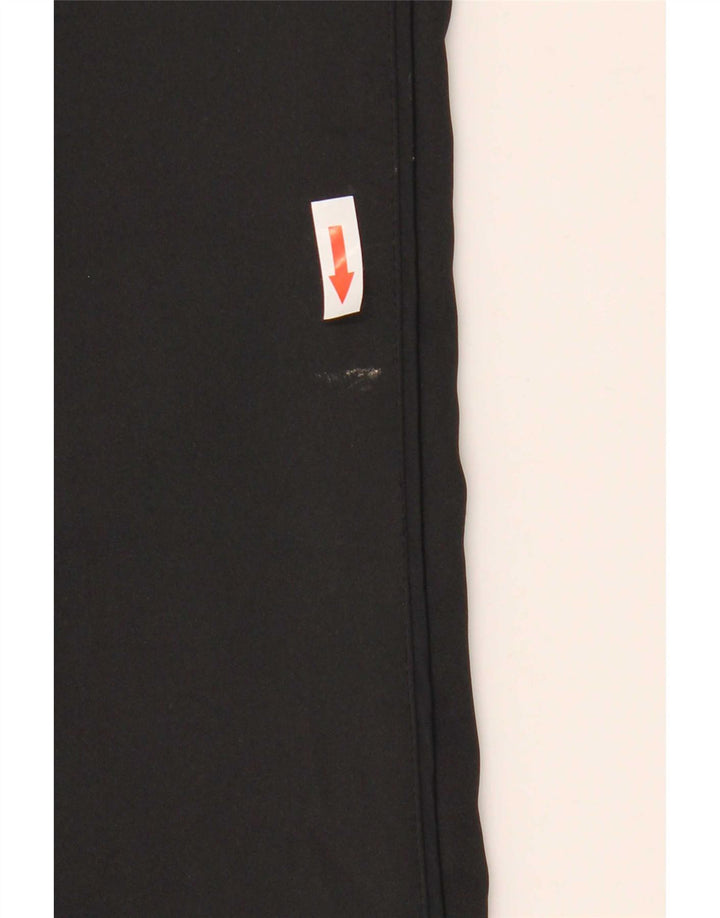 Nike Womens Dri Fit Tracksuit Trousers UK 6 XS Black Polyester