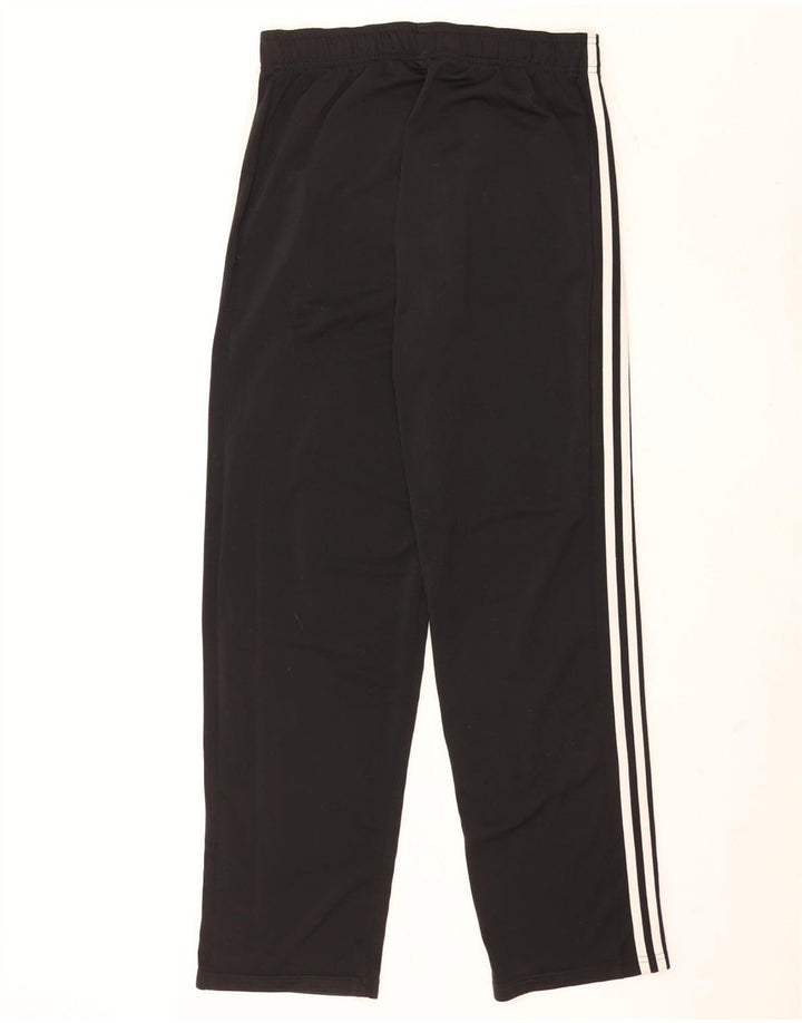 Adidas Mens Tracksuit Trousers Medium Black Polyester