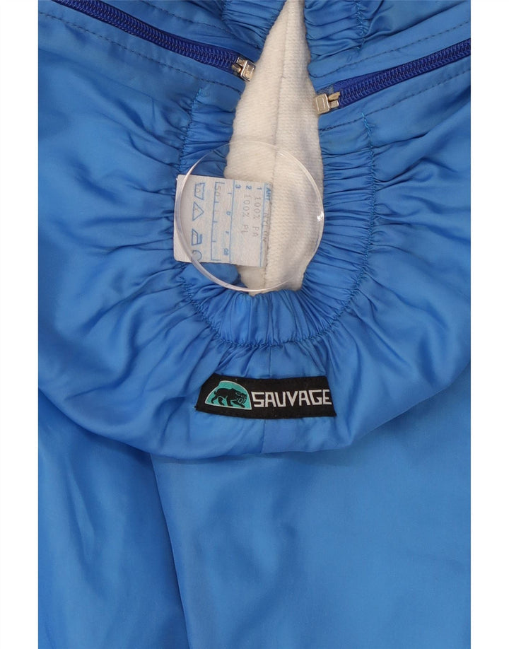 Sauvage Mens Tracksuit Trousers Joggers IT 50 Medium Blue Nylon