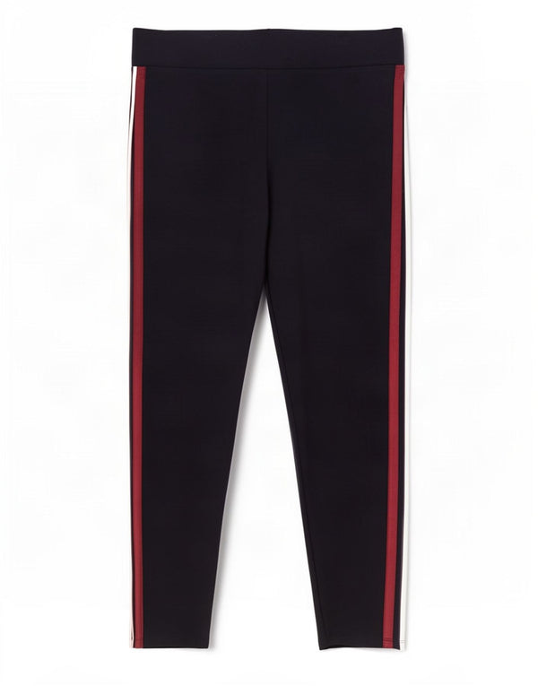 Marks & Spencer Womens Leggings UK 18 XL Navy Blue Viscose