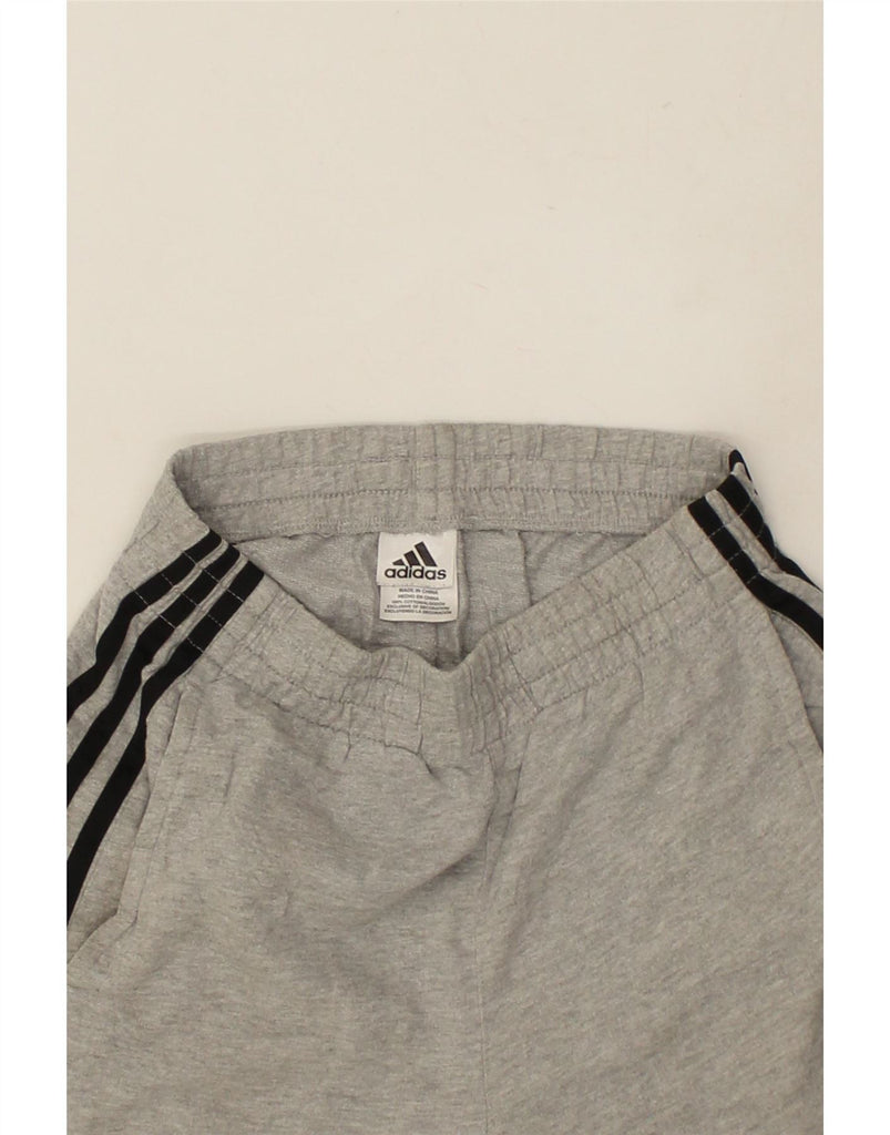 ADIDAS Womens Tracksuit Trousers Joggers UK 10/12 Medium Grey Cotton Vintage Adidas and Second-Hand Adidas from Messina Hembry 