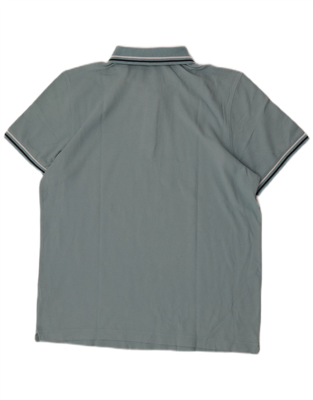 Lotto Mens Polo Shirt Large Blue Cotton