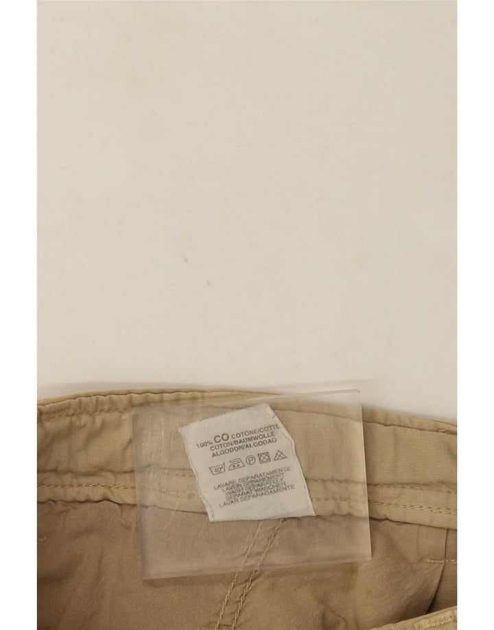 Carrera Mens Cargo Shorts W36 Large Beige Cotton