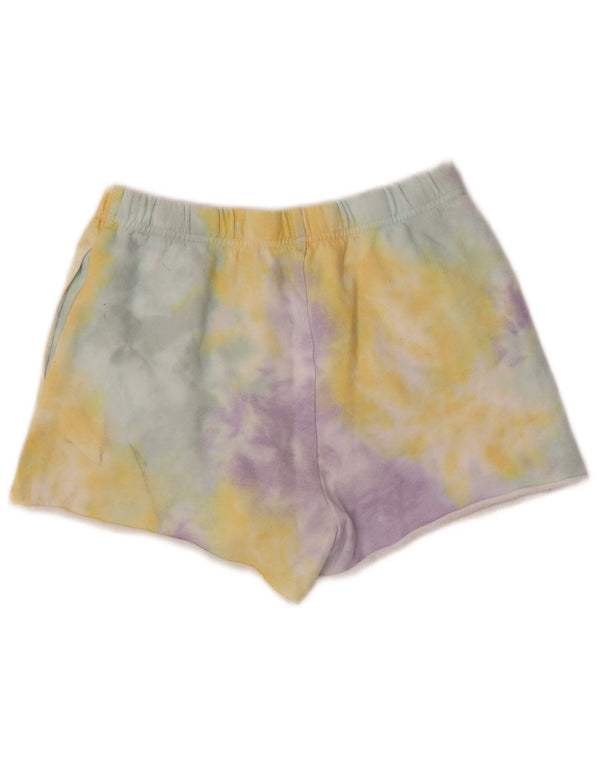 Abercrombie & Fitch Girls Sport Shorts 15-16 Years Multicoloured Tie Dye
