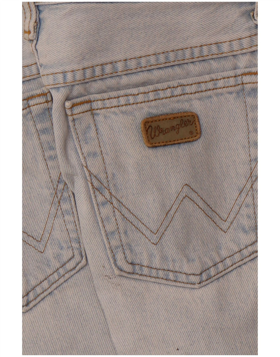 Wrangler Womens High Waist Tapered Jeans W24 L30  Blue