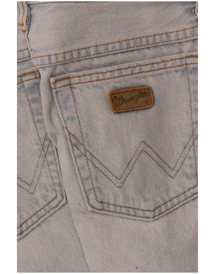 Wrangler Womens High Waist Tapered Jeans W24 L30  Blue