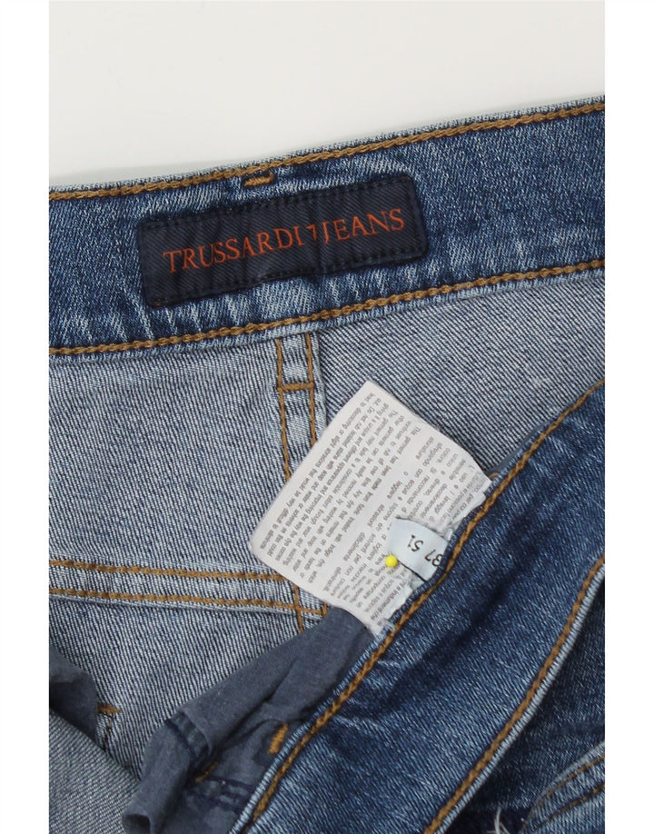 Trussardi Mens Straight Jeans W37 L28 Blue