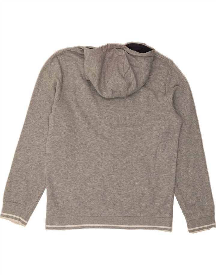 ELLESSE Mens Graphic Hoodie Jumper Large Grey Cotton Vintage Ellesse and Second-Hand Ellesse from Messina Hembry 