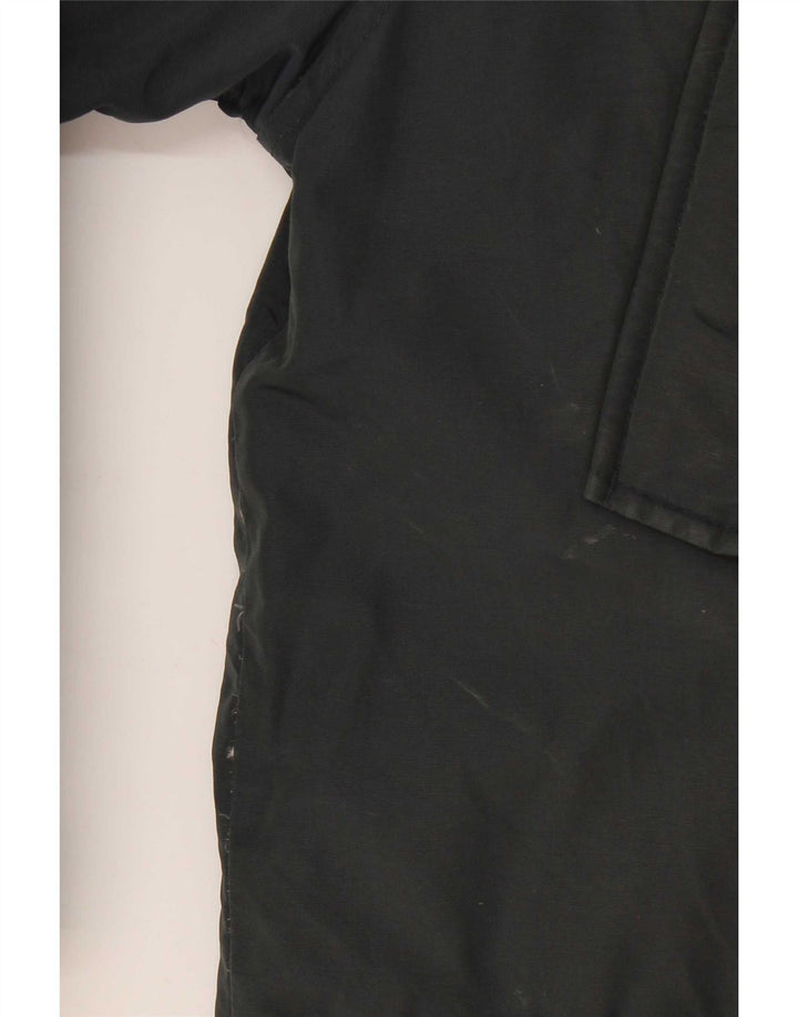 Woolrich Boys Hooded Padded Parka Jacket 11-12 Years Black
