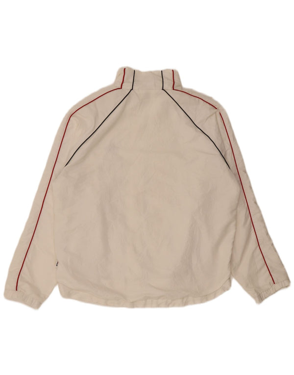 Fila Mens Tracksuit Top Jacket XL White Polyester