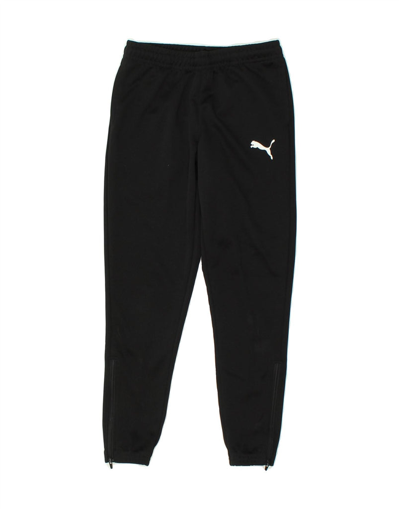 PUMA Girls Tracksuit Trousers Joggers 7-8 Years Black | Vintage Puma | Thrift | Second-Hand Puma | Used Clothing | Messina Hembry 