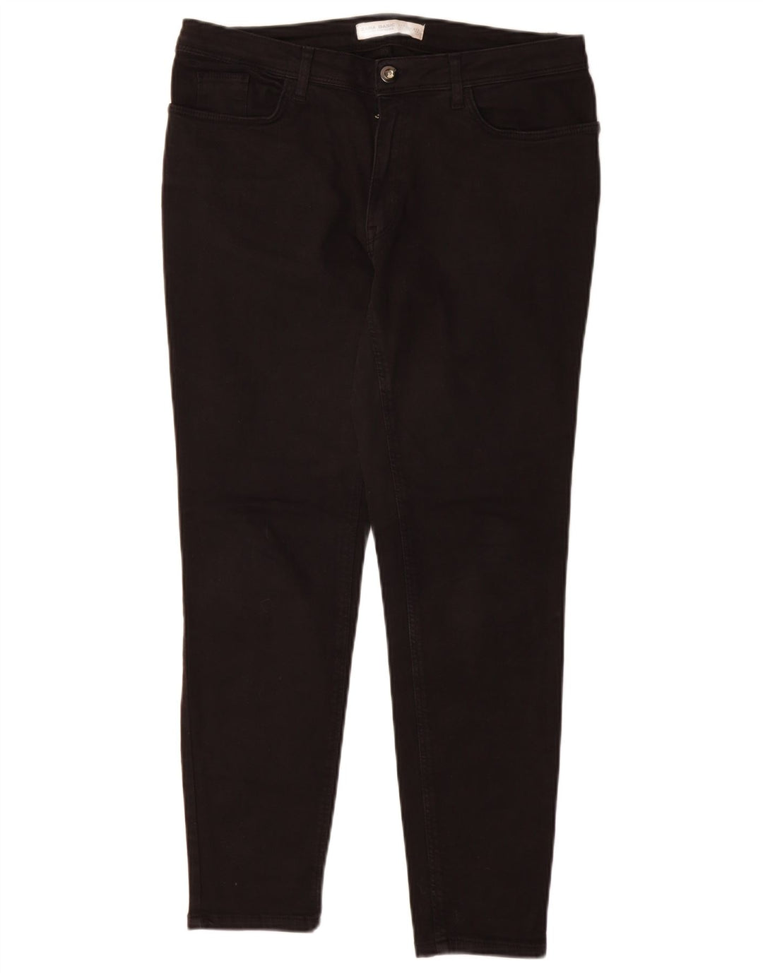 Zara Womens Skinny Jeans EU 44 XL W32 L28 Black