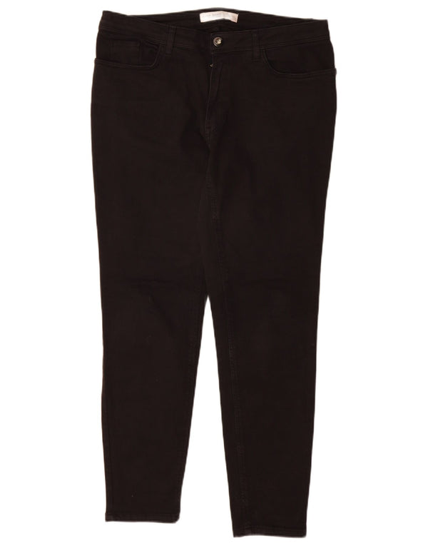 Zara Womens Skinny Jeans EU 44 XL W32 L28 Black