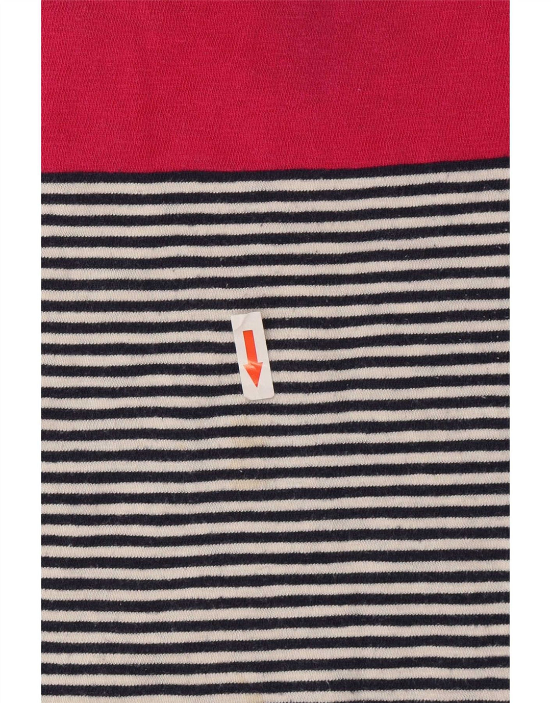 Joules Womens Top 3/4 Sleeve UK 10 Small Multicoloured Striped Cotton