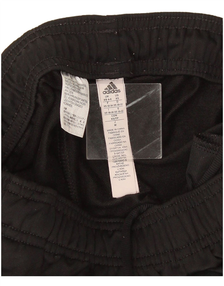 Adidas Womens Tracksuit Trousers UK 4/6 XS  Black Polyester