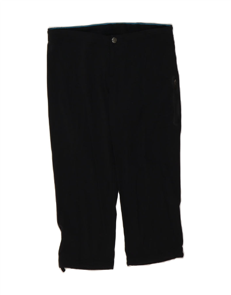 COLUMBIA Womens Omni-Shield Capri Trousers US 4 Small W32 L18 Black Vintage Columbia and Second-Hand Columbia from Messina Hembry 