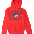 Superdry Mens Graphic Hoodie Jumper Small Red Cotton