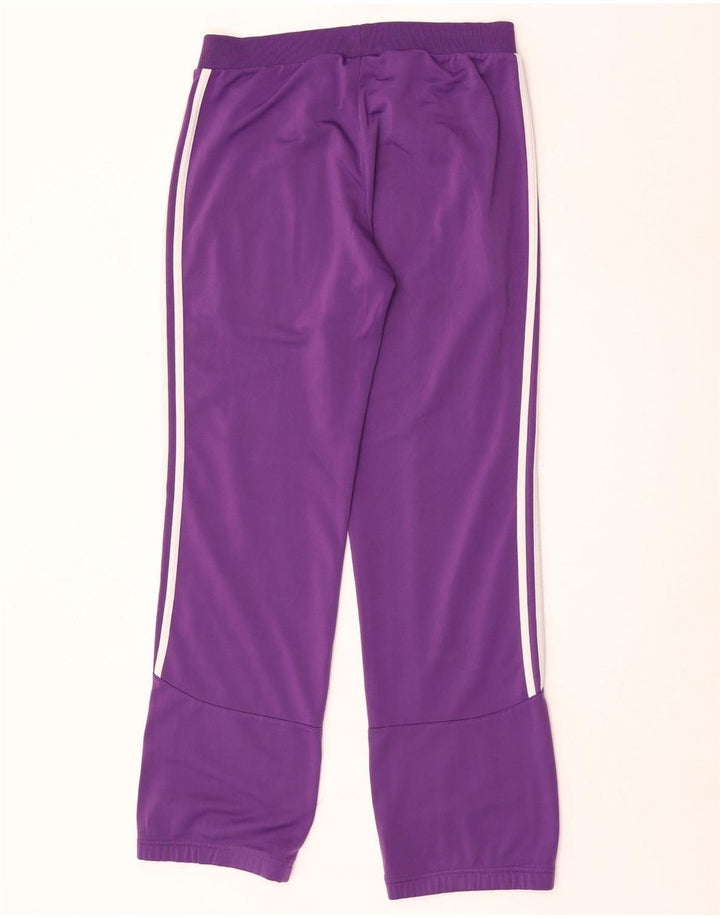 Adidas Womens Tracksuit Trousers UK 8/10 Small  Purple Polyester