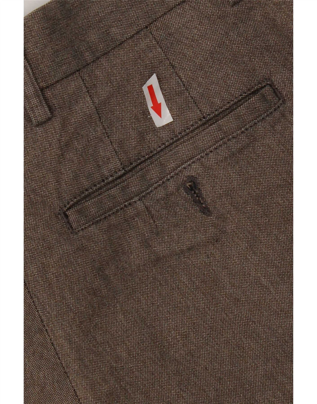 Zara Mens Straight Chino Trousers EU 40 Medium W31 L30 Grey Polyester