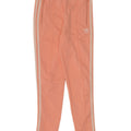 Adidas Girls Tracksuit Trousers 11-12 Years Pink Polyester