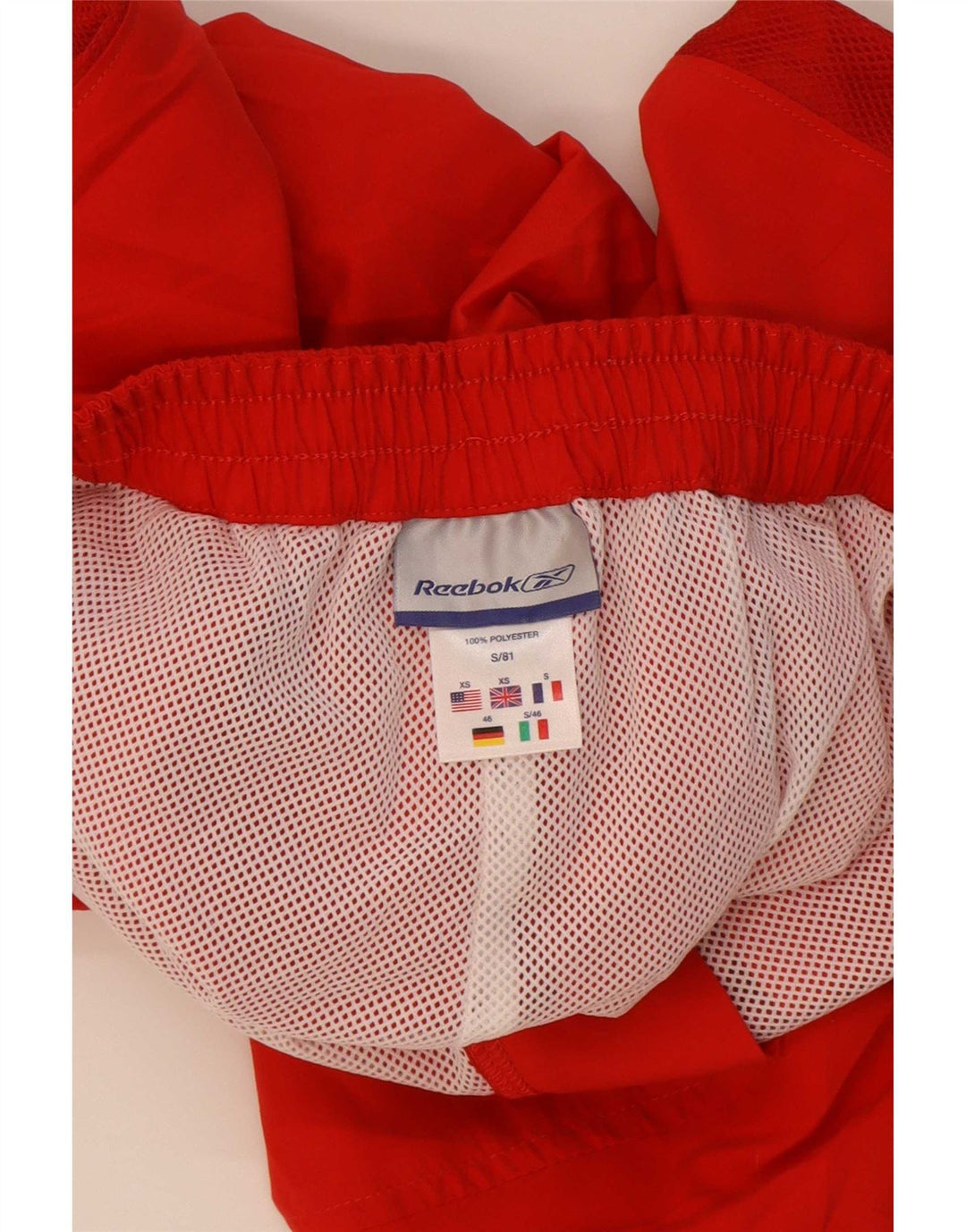 Nike Mens Capri Tracksuit Trousers Small Red Colourblock Polyester
