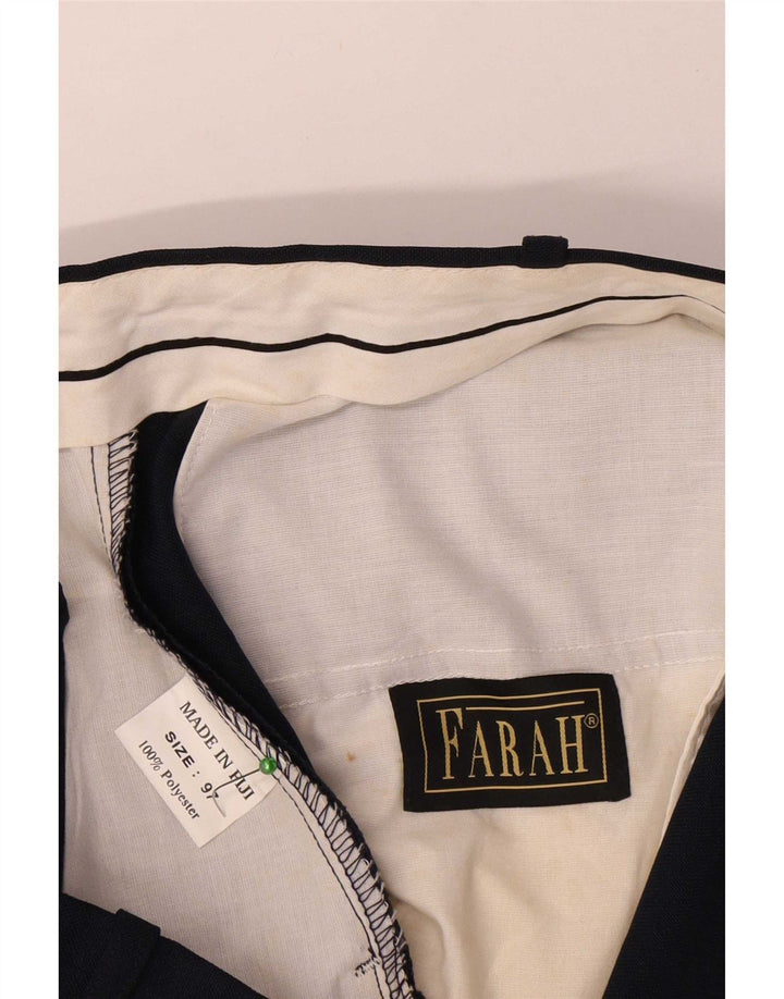 Farah Mens Chino Shorts W38 XL Navy Blue Polyester