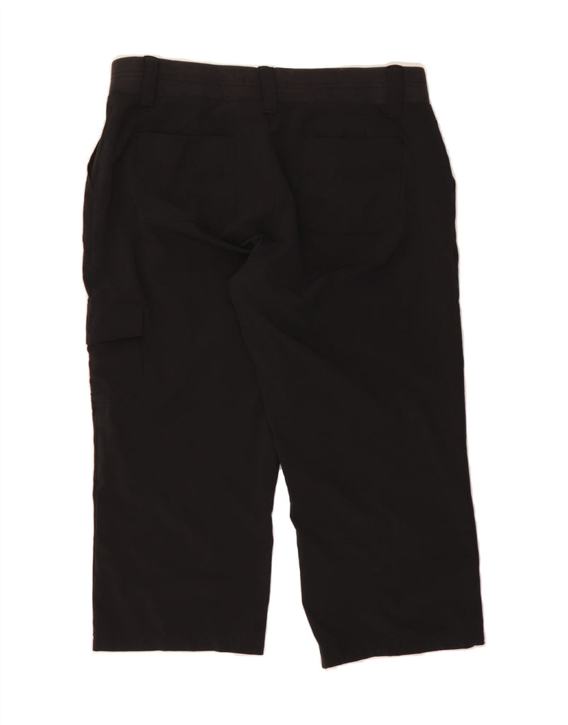 LEE Womens Riders Straight Capri Trousers US 12 Large W34 L20 Black Vintage Lee and Second-Hand Lee from Messina Hembry 