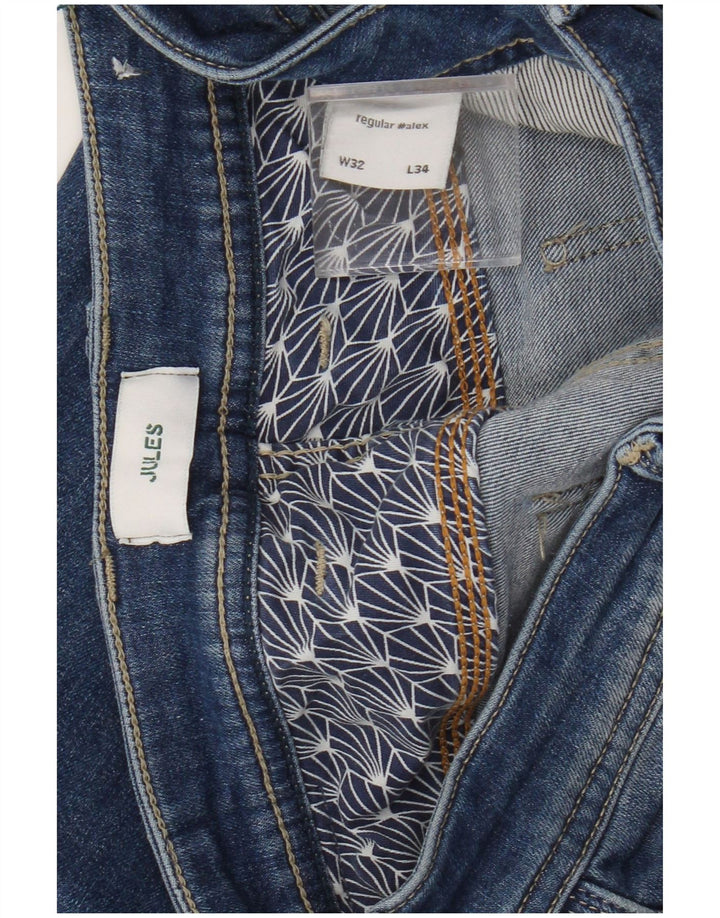 Jules Mens Straight Jeans W32 L34 Blue