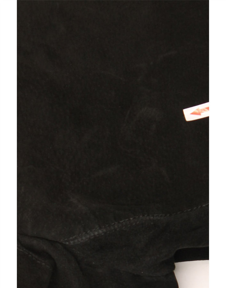 Vintage Mens 3 Button Suede Blazer Jacket UK 38 Medium Black