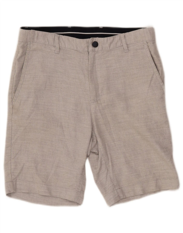 Zara Mens Chino Shorts Small W30 Grey