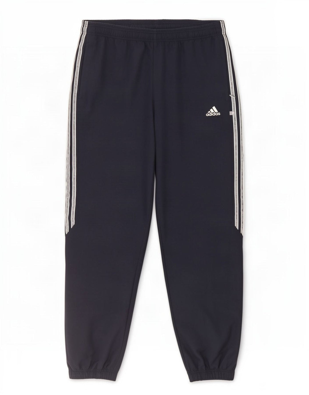 Adidas Mens Tracksuit Trousers Joggers Large Navy Blue Polyester