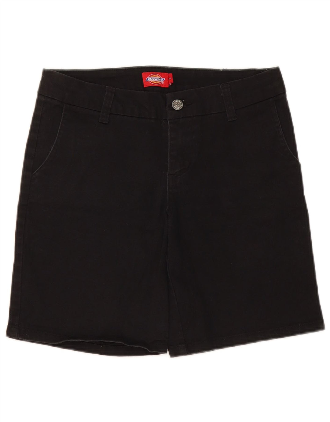 Dickies Womens Chino Shorts US 5 Medium W28 Black Cotton