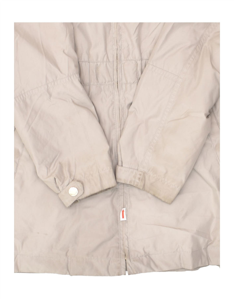 MASSIMO DUTTI Girls Hooded Padded Jacket 13-14 Years Grey Polyester | Vintage Massimo Dutti | Thrift | Second-Hand Massimo Dutti | Used Clothing | Messina Hembry 