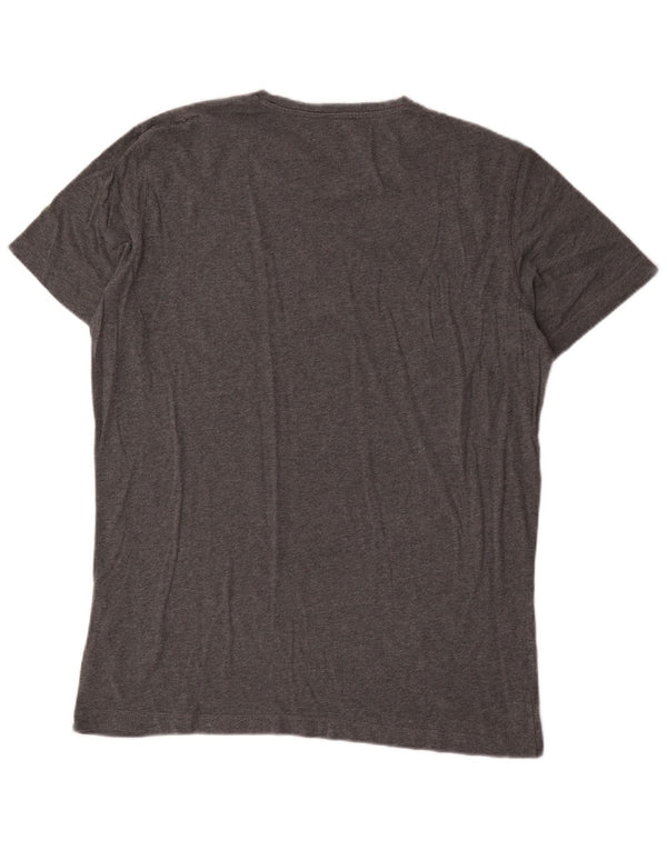 Calvin Klein Jeans Mens Graphic T-Shirt Top 2XL Grey Cotton