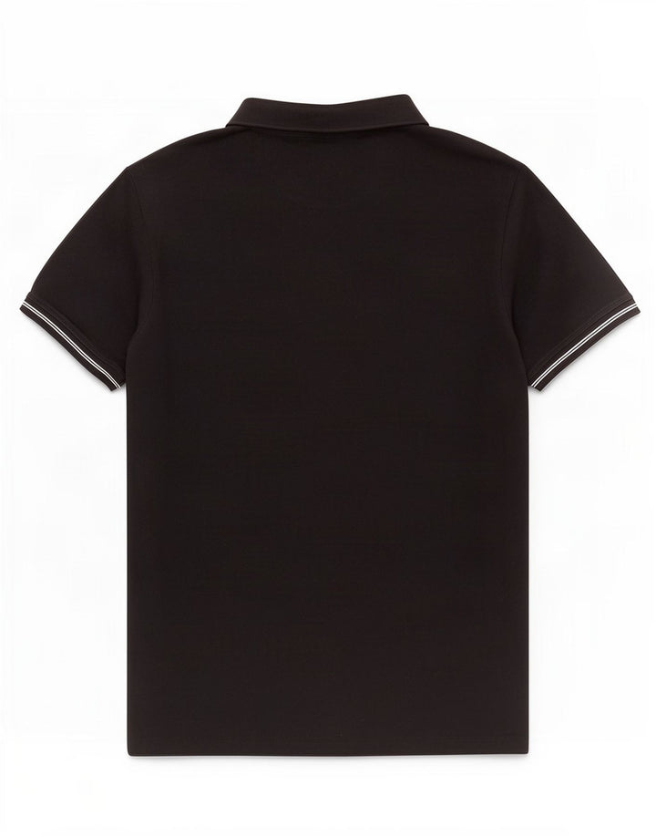Dack's Mens Polo Shirt 2XL Black Cotton
