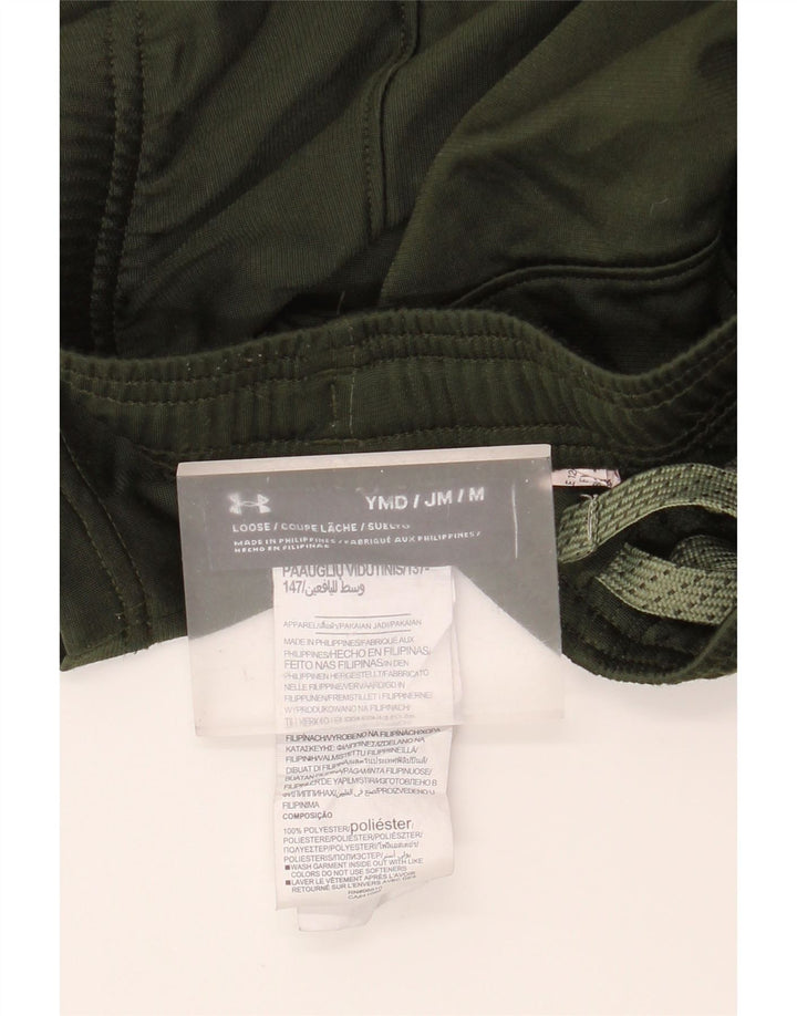 Under Armour Boys Graphic Tracksuit Trousers 9-10 Years Medium Khaki