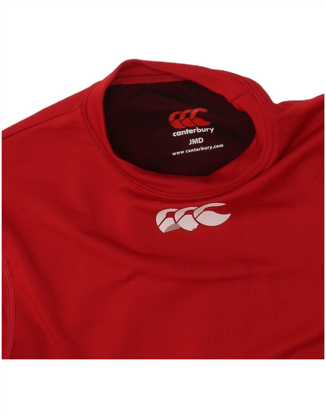Canterbury Boys Graphic Top Long Sleeve 7-8 Years Medium Red