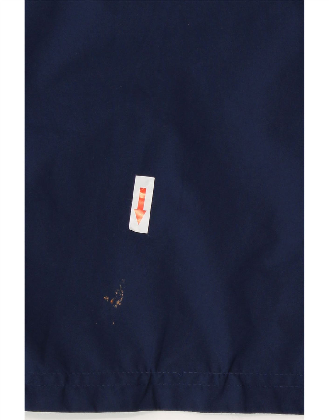Adidas Boys Hooded Windbreaker Jacket 11-12 Years Navy Blue Polyester